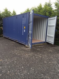 view our self storage container facility in Littlehampton