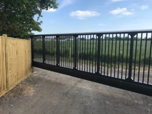 Castleview Storage 'Main Gate' - Looking Out from Main Site