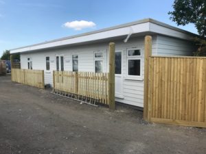 Castleview Storage 'Main Office & Manned Accommodation Unit' at the Main Gate